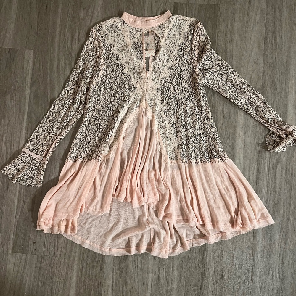Free People Lace Tunic